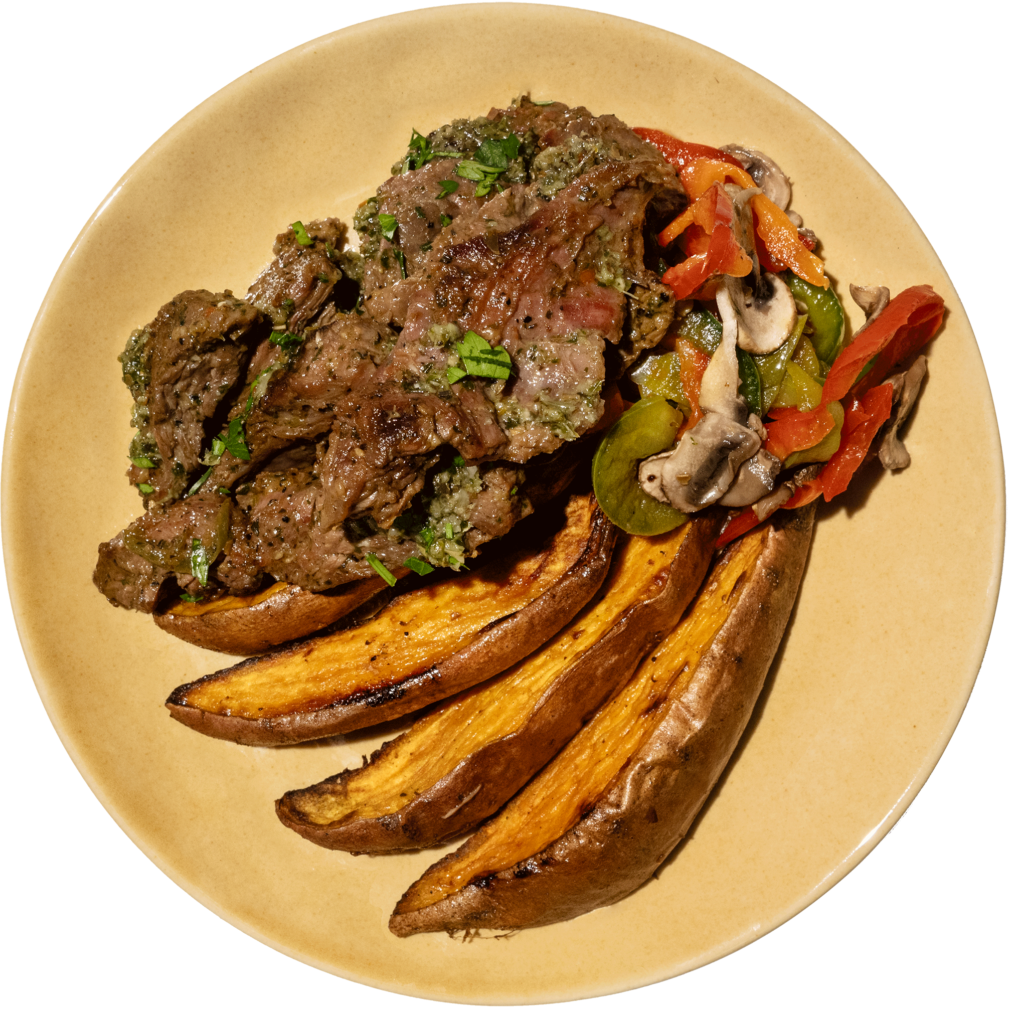 Potatoes Argentinian Skirt Steak Recipe Chimichurri Flank Steak